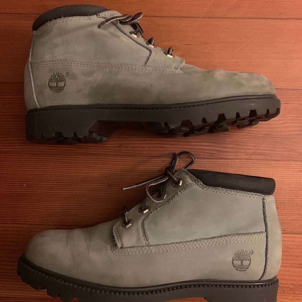 Blue Timberland Boots